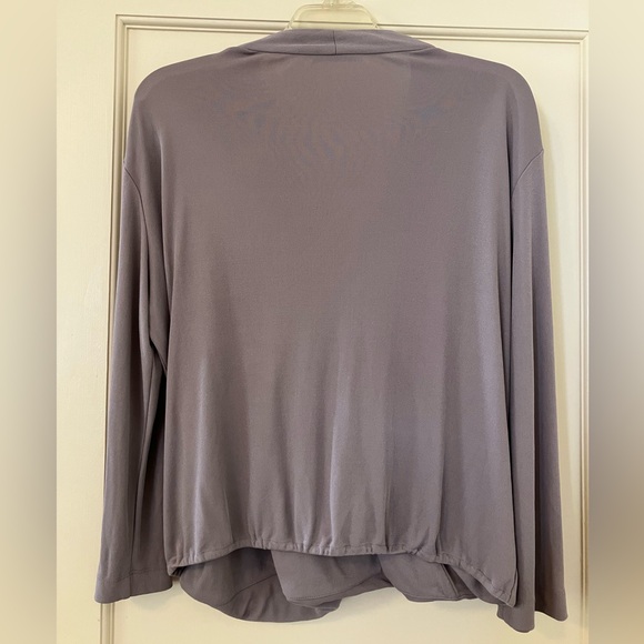 MM Lafeur Deneueve Faux Wrap Blouse L - Picture 4 of 10